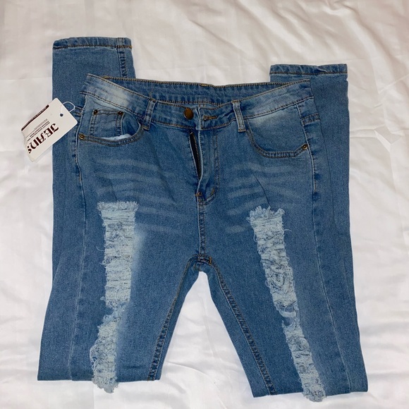 Ripped skinny jeans - Picture 1 of 2